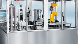 Bild 1: Bei Laboranlagen zum Mischen, Dosieren, Applizieren und Testen von Rezepturen treibt die Automatisierung den Probendurchsatz in die Höhe. (Archiv: Vogel Business Media)