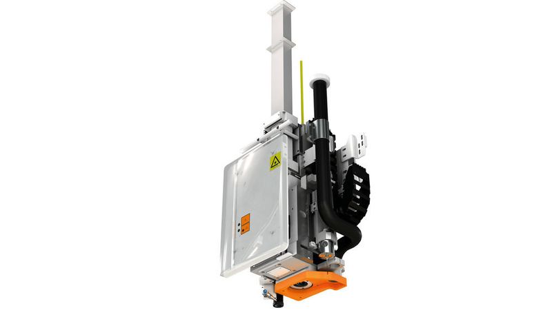 Der All-in-one-Laserkopf kann zwei Laserquellen für das Texturieren und Gravieren derselben Oberfläche mit einer einzigen Aufspannung kombinieren. (Bild: GF Machining Solutions)