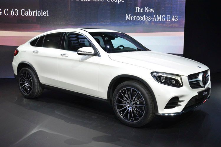 Etwas ziviler kommt da das GLC Coupé daher. (Foto: Newspress)