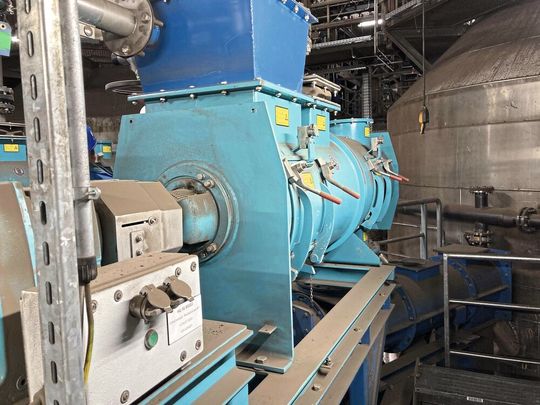Die Konditionierung von Klärschlämmen in kontinuierlichen Pflugschar-Mischern  steht bei Lödige Maschinenbau auf der IFAT 2024 (Stand A2.129) im Fokus – so wie hier in der Kläranlage in Bottrop. (Bild:  Gebr. Lödige Maschinenbau GmbH)