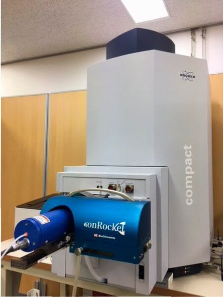 The Ion Rocket from Biochromato is a temperature-heating device for direct thermal desorption and pyrolysis of samples, prior to ionization and analysis by mass spectrometry. (Biochromato)