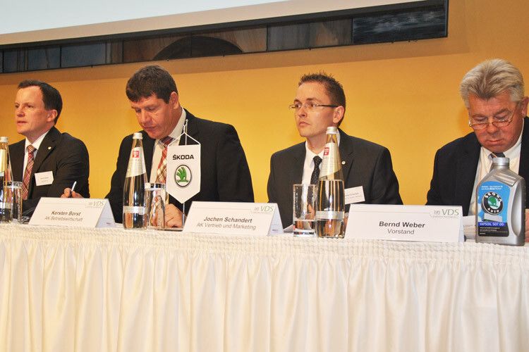 ...Patrick Kaiser, Kersten Borst, Jochen Schandert und Bernd Weber. (Foto: Scheid)