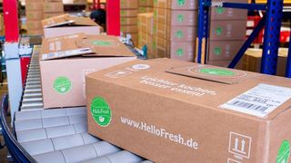 Die B+S GmbH Logistik und Dienstleistungen betreibt für den Online-Kochbox-Händler Hello Fresh das deutschlandweit einzige Fulfillment-Center in Bielefeld. (Bild: B+S)