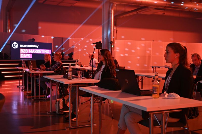 Impressionen von den B2B Marketing Days 2021. (marconomy © Johannes Untch)