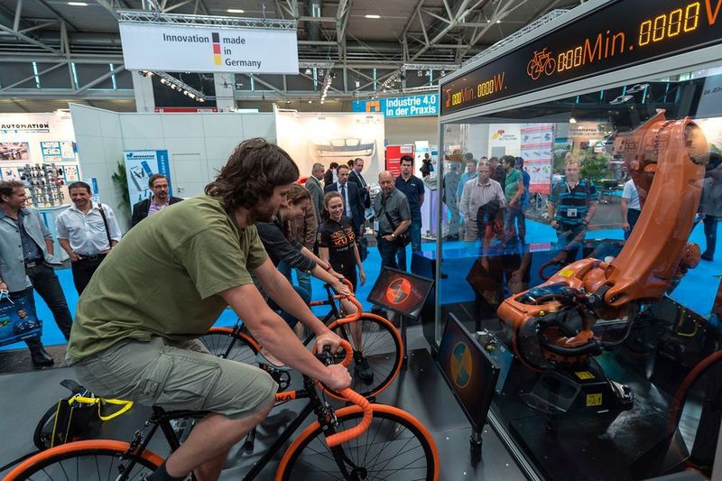 Fotoimpressionen von der Automatica 2014 (Bild: Messe München)