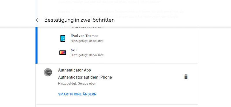 Aktivieren der Zwei-Faktor-Authentifizierung eines Google-Kontos. (Thomas Joos)