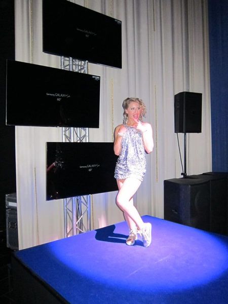 ...und es gab Tanzeinlagen, ... (Bild: IT-BUSINESS)