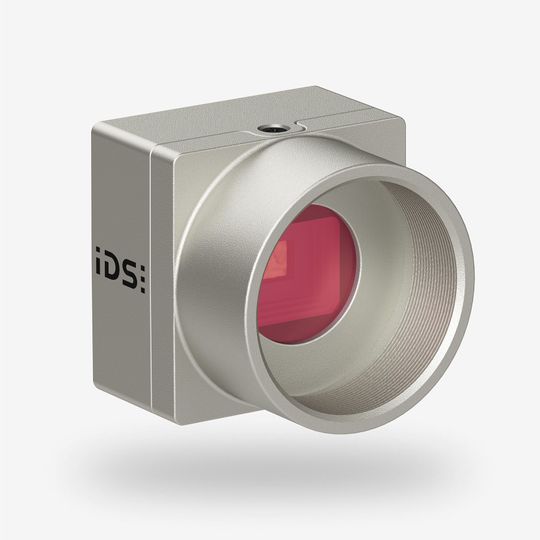 Die Bilderfassung übernimmt eine monochrome Industriekamera des Typs IDS uEye U3-36P0XCP-M-GL Rev. 1.2.(Bild:  IDS Imaging Development Systems GmbH)