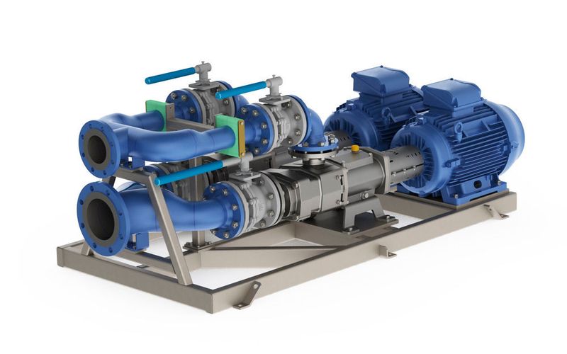 FDS Flow Pack für Volumenströme bis 750 m3/h  (Fristam Industrie)