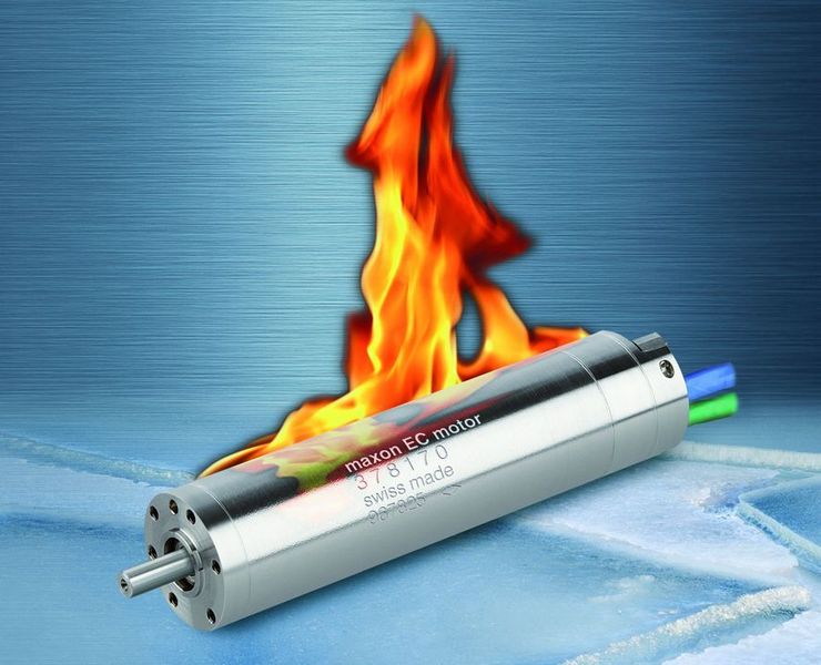 Der Präzisionsmotor EC 22 HD für Extrembedingungen wurde mit dem Innovationspreis der Zentralschweizerischen Handelskammer ausgezeichnet.  (Bild: maxon motor)