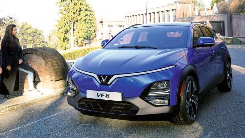 Der Vinfast VF 6 startet in der Golf-oder ID3-Klasse. Preise gibt es aber noch nicht. (Bild: Vinfast)