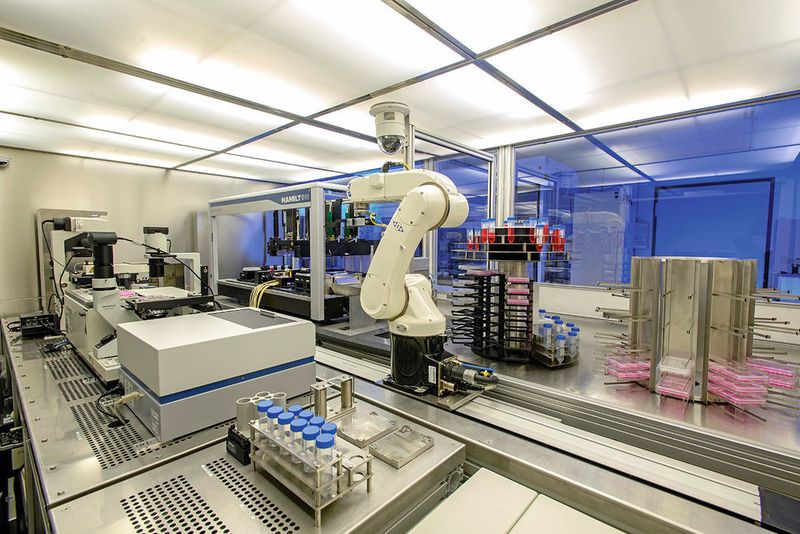 Einblick in die StemCellFactory des Fraunhofer IPT. (Bildschoen/Fraunhofer)