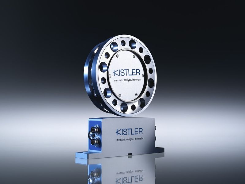 Der Ki-Torq 4551A bietet eine Auflösung von 8192 Impulsen pro Umdrehung zur Ermittlung von Drehmoment, Drehzahl oder Drehwinkel. (Bild: Kistler)