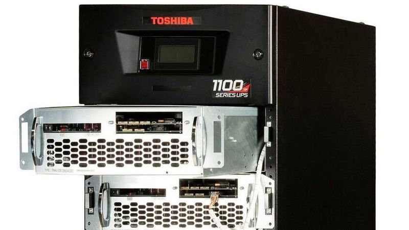 Toshiba’s 1100 TP Series provides uninterruptible power protection for critical equipment and systems.(Source:  2025 TRACY EASON PHOTOGRAPHY)