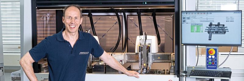 «Die neuen Sensor CAD-Modelle von Baumer haben meine Arbeitsabläufe in der Konstruktion stark vereinfacht. Mit ihrer präzisen und realistischen Darstellung der Erfassungsbereichs ermöglichen sie mir eine schnellere und effizientere Arbeit.» Philippe Kohler, Entwicklung Hardware, Infotech AG «Die neuen Sensor CAD-Modelle von Baumer haben meine Arbeitsabläufe in der Konstruktion stark vereinfacht. Mit ihrer präzisen und realistischen Darstellung der Erfassungsbereichs ermöglichen sie mir eine schnellere und effizientere Arbeit.» Philippe Kohler, Entwicklung Hardware, Infotech AG
