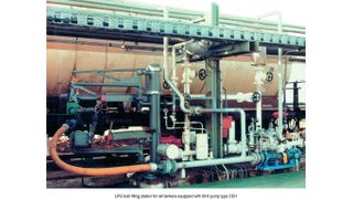 Seitenkanalpumpe vom Typ CEH zur Tankwagenentladung (Bilder: Sterling SIHI) (Archiv: Vogel Business Media)