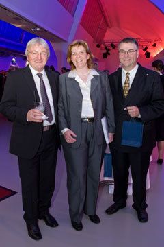 Wilhelm Neustadt (Autohaus Neustadt) sowie Susanne Beckmann und Achim Beckmann (CC CarConsult) (VBM)