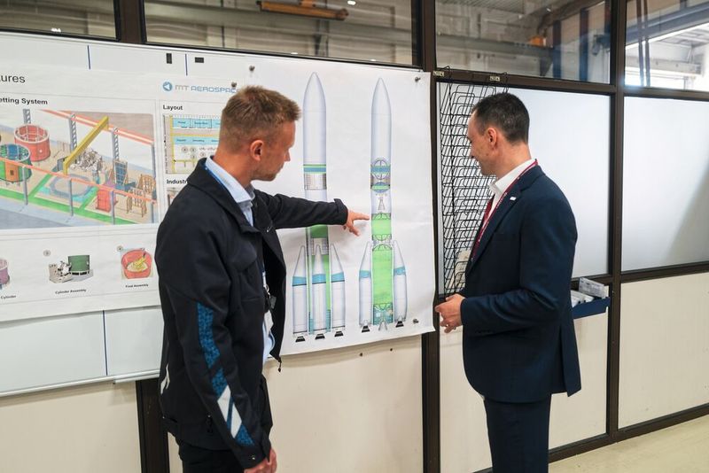 MTA fertigt unter anderem Tanks und Strukturbauteile für die europäische Trägerrakete Ariane 6. (Bild: Grob-Werke)