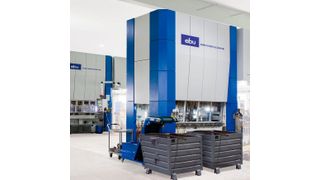 Mit einer kleineren Ausführung eines Ebu STA, der weitgehend in Standardausführung für einen namhaften Kunden gebaut wurde, ist Ebu Umformtechnik dieses Jahr auf der Euroblech vertreten. (Ebu)