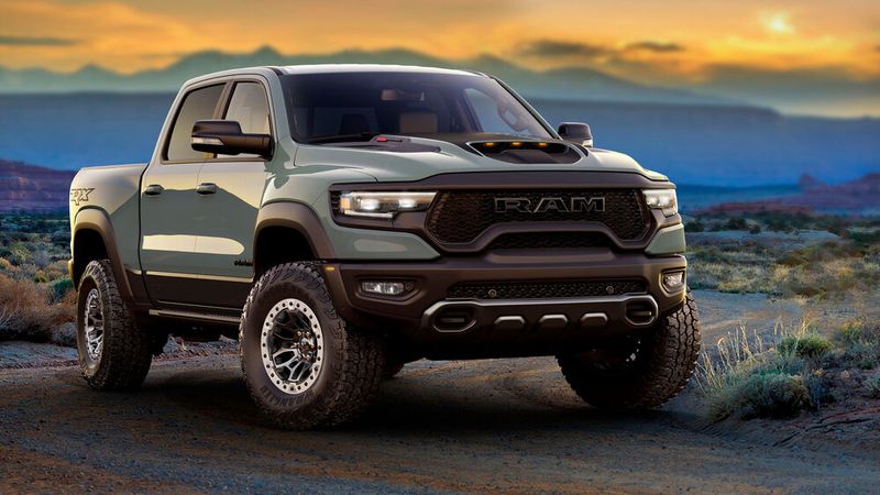 Der Ram 1500 TRX kommt Ende 2020 auch nach Europa. Hier die limitierte und exklusiv ausgestattete Launch-Edition. (Bild: FCA)