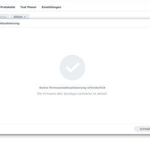 Alle SSDs auf einem Synology sind aktuell.(Bild:  Joos - Synology)