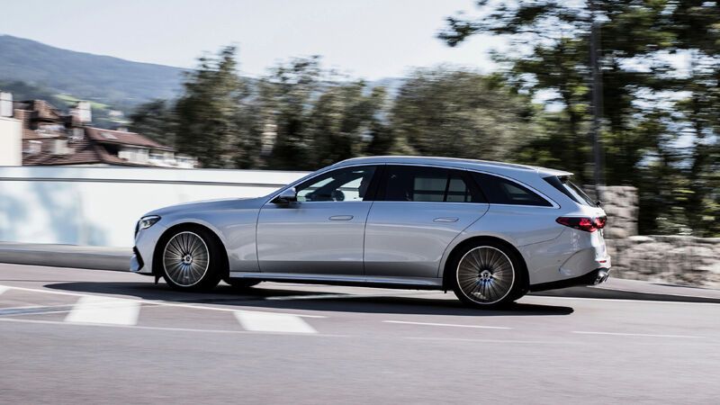 Wie in der S-Klasse oder im EQS sind die Türgriffe bündig in der Karosserie versenkt. (Bild: Mercedes-Benz)