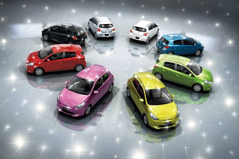 Einer der aktuellen Bestseller ist der Mitsubishi Spacestar. (Mitsubishi)