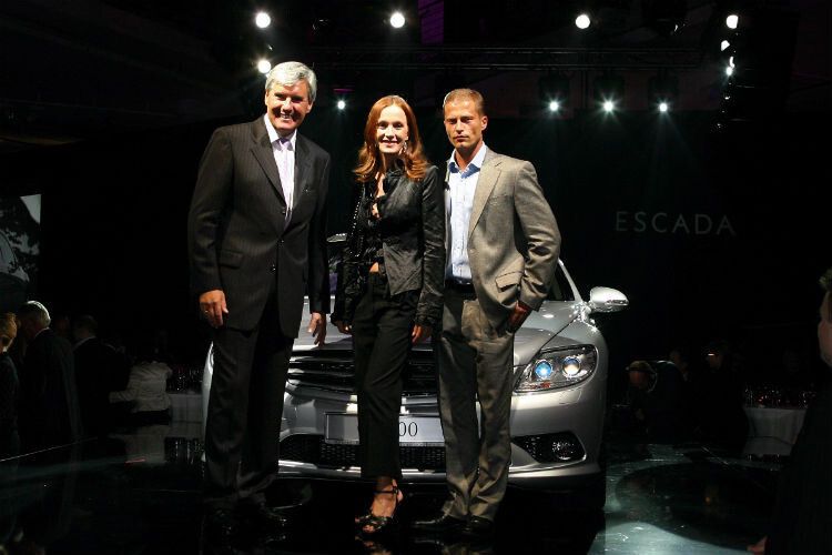 Bei der Premiere des neuen CL 2006 zählten Katja Flint und Til Schweiger zu den Stargästen. (Foto: Mercedes-Benz)