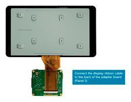 7-Zoll-Display für Raspberry Pi: Kapazitiver 10-Finger-Touchscreen mit 800 x 480 Pixeln. (Bild: Farnell)
