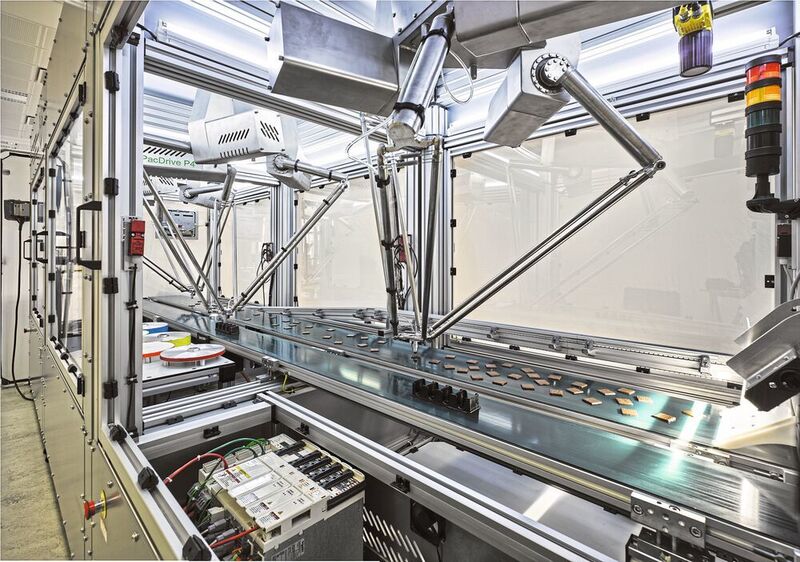 Der Roboter Lexium Delta 2 ist für die schnelle Bestückung mit Nutzlasten von bis zu 60 kg ausgelegt, der Delta 3 bis zu 15 kg. (Schneider Electric)