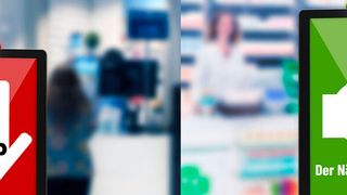 Die Signalgebung und Sicherheitshinweise des Digital Butler sind kultur- und sprachübergreifend verständlich und vermitteln den Kunden einen fairen und transparenten Ablauf. (Bild: Apostore)