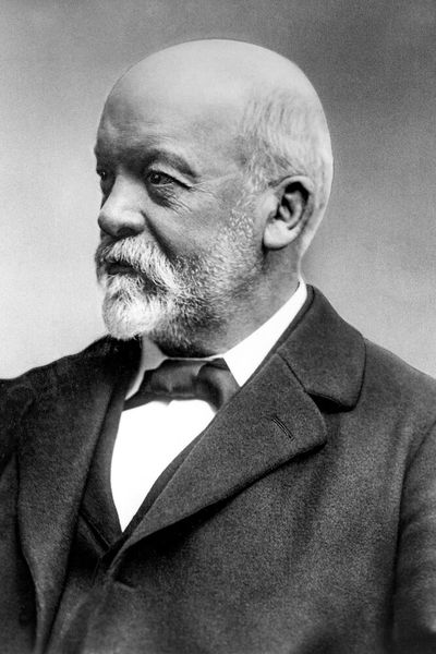 Gottlieb Daimler, 17. März 1834 bis 6. März 1900. Mobilitätspionier und Erfinder des vierrädrigen Automobils. (Bild: Mercedes-Benz AG)