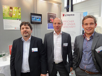 Die 3 Kingstons Andreas Scholz,Dennis Scheutzel, Christian Marhöfer. (Archiv: Vogel Business Media)