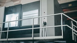 Die BA space3, ein mehrspindliges, horizontales Bearbeitungszentrum für die hochpräzise und effiziente Zerspanung großer Leichtmetall- und Strukturbauteile.  (Bild: www.kevinkummer.com)