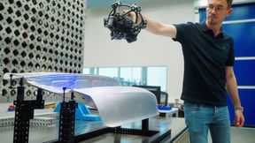 Hyperscan SR ermöglicht Prüfverantwortlichen und Service-Technikern, optisches Tracking einzurichten und kleine bis mittelgroße Bauteile zu prüfen – auch ohne Unterstützung durch einen Messtechnik-Spezialisten. (Bild: Hexagon)