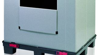 Die faltbaren Boxerpac-Behälter lassen sich platzsparend und kostengünstig lagern und transportieren. (Bild: Schoeller Allibert)