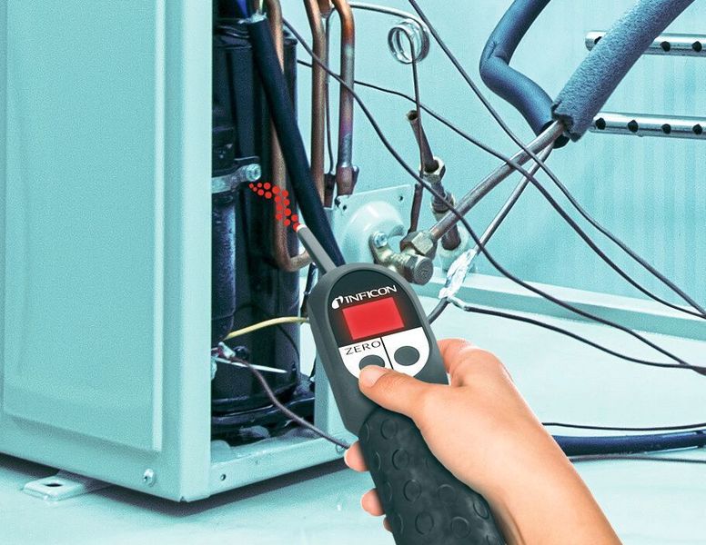 Aufgrund des hohen Gasflusses können auch unerfahrene Bediener noch zuverlässige Ergebnisse erzielen, obwohl sie die Schnüffelspitze möglicherweise nicht vorschriftsmäßig ansetzen. (Inficon)