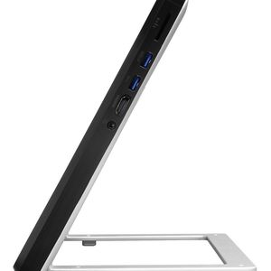 Das Gerät verfügt über zwei USB-3.1-Gen1-Anschlüsse sowie einen Netzwerkanschluss, ac-WLAN, Kartenleser und Webcam. Auch das Anschließen eines externen Monitors über HDMI ist möglich.