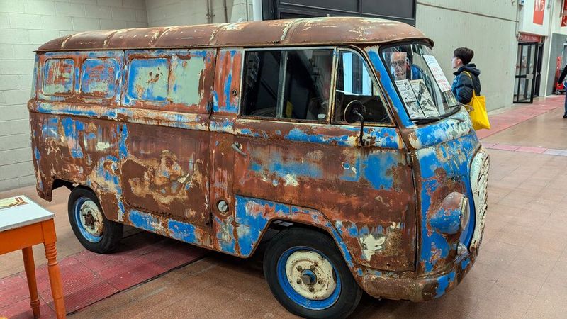 Ein Schrotthaufen auf Rädern? Defintiv, aber ein extrem seltener. Genauer gesat ein MV Augusta 110 D2 von 1959. (Bild: Dominsky)