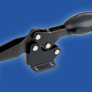 : ESD-Schnellspanner dienen als Montage- und Haltevorrichtung – zum Beispiel lassen sich damit Platinen festklemmen, um sie weiter zu bearbeiten.(Bild:  Heinrich Kipp Werk)