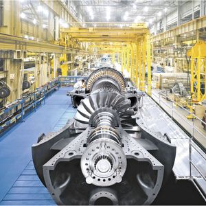 Bild 1: Bei General Electric vollzieht sich der Wandel im Unternehmen bereits sichtbar: Maschinen werde mit Sensoren ausgestattet und mit den analysierten Rückmeldedaten schafft man es Stillstandzeiten zu verringern beziehungsweise die Effizienz zu erhöhen.(Bild:  General Electric)