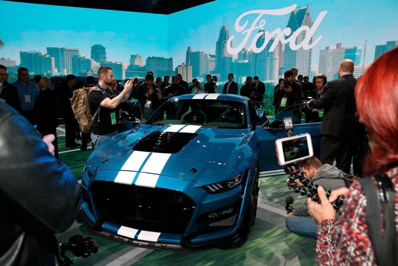 ... der Mustang Shelby GT 500. (NAIAS)