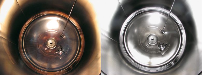 Praxisbeispiel vor und nach der Behandlung mit Diruneutra  (Bild: Ateco Services)