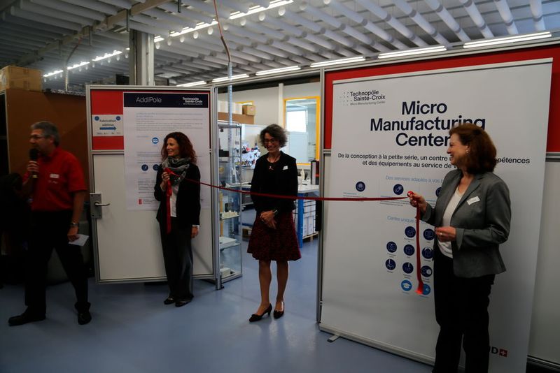 AddiPole, le nouveau centre de compétences en fabrication additive et reverse engineering basé au Technopôle de Ste-Croix, offre l’ensemble des technologies et des compétences permettant de réaliser des composants et des systèmes fonctionnels et finis prêts à l’usage par procédés additifs. (JR Gonthier)