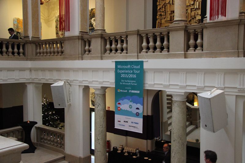 Bis 2016 zur nächsten Microsoft Cloud Experience Tour. Mehr Informationen unter www.ms-cloudexperience.de (Vogel IT-Medien)
