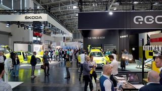 Ego und Skoda waren Aussteller auf der Fachmesse power 2 drive in München. (Bild: Solar Promotion)
