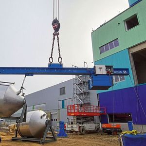 Die Amino GmbH setzt zwei Konustrockner von BHS-Sonthofen im semi-kontinuierlichen Wechselbetrieb ein, um verschiedene Aminosäuren schonend zu trocknen.(Bild:  BHS Sonthofen)