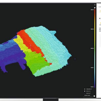 Owl eye bietet volle Transparenz über die Materialbestände im Schüttgutwerk. Nun werden diese Daten in den digitalisierten und automatisierten Lieferworkflow Axians IAS integriert. (Bild: Sachtleben Technology)