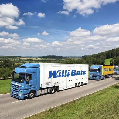 Die Spedition Betz International ist seit April insolvent. Bald startet das Sanierungsverfahren offiziell. Davon verspricht sich das Management einen erfolgreichen Neustart, denn die Auftragslage ist wohl gut ... (Bild: Betz International)