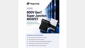 WP_Magnachip_Optimizing 600V SJ MOSFETs for High-Density Server Design_Coverbild